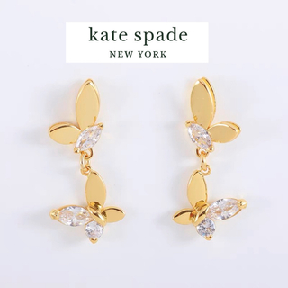 ケイトスペードニューヨーク(kate spade new york)のKSP024S3 Kate spade   蝶々　ピアス　新品未使用(ピアス(両耳用))
