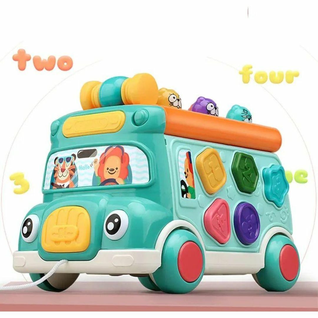 キッズ シミュレーション もぐらたたき バス 幼児 教育 知育 玩具 パズル エンタメ/ホビーのおもちゃ/ぬいぐるみ(その他)の商品写真