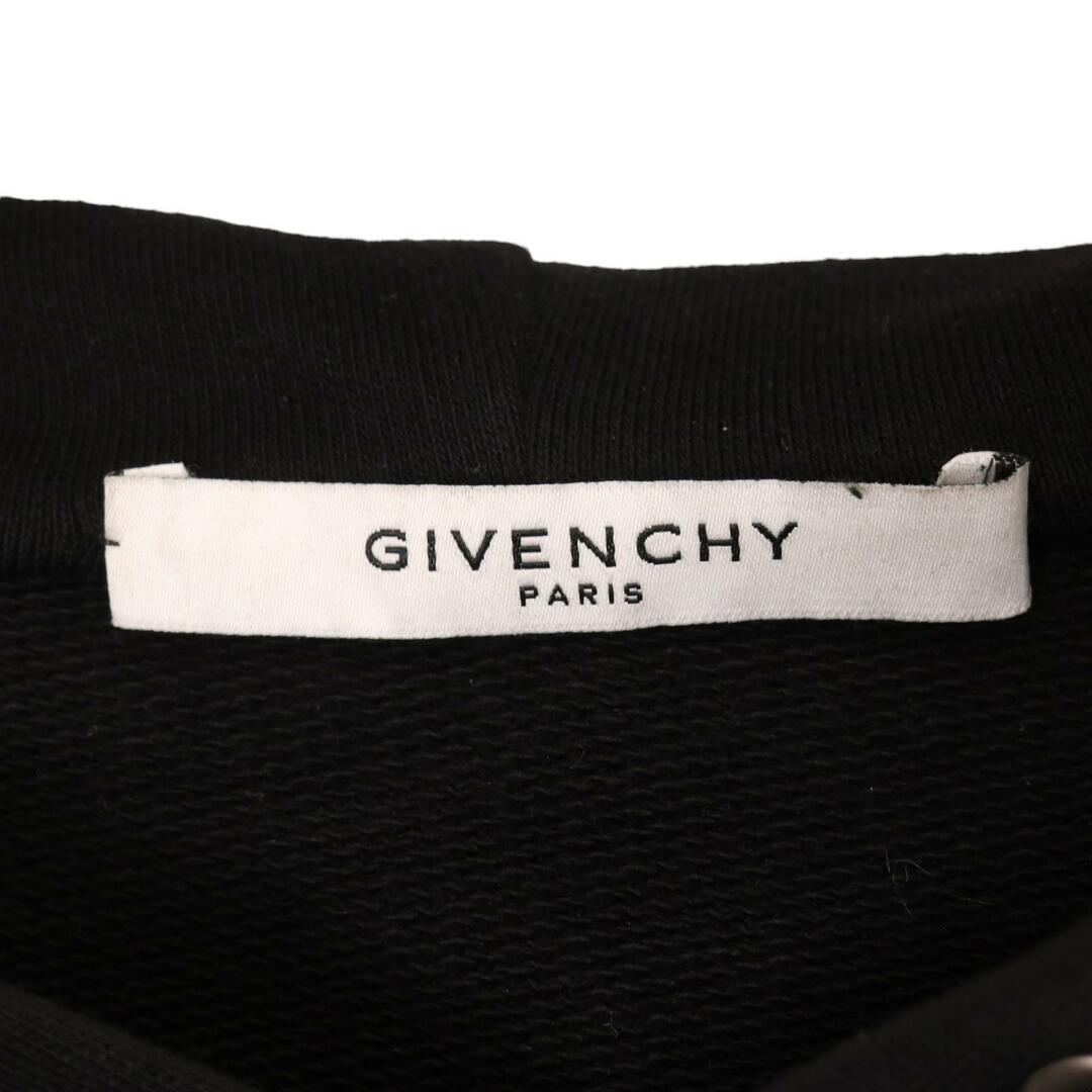 GIVENCHY(ジバンシィ)のジバンシィ BMJ03D30AF ﾚｲﾝﾎﾞｰｼｸﾞﾈﾁｬｰﾛｺﾞ ﾌﾞﾗｯｸ ﾊﾟｰｶ M メンズのトップス(その他)の商品写真