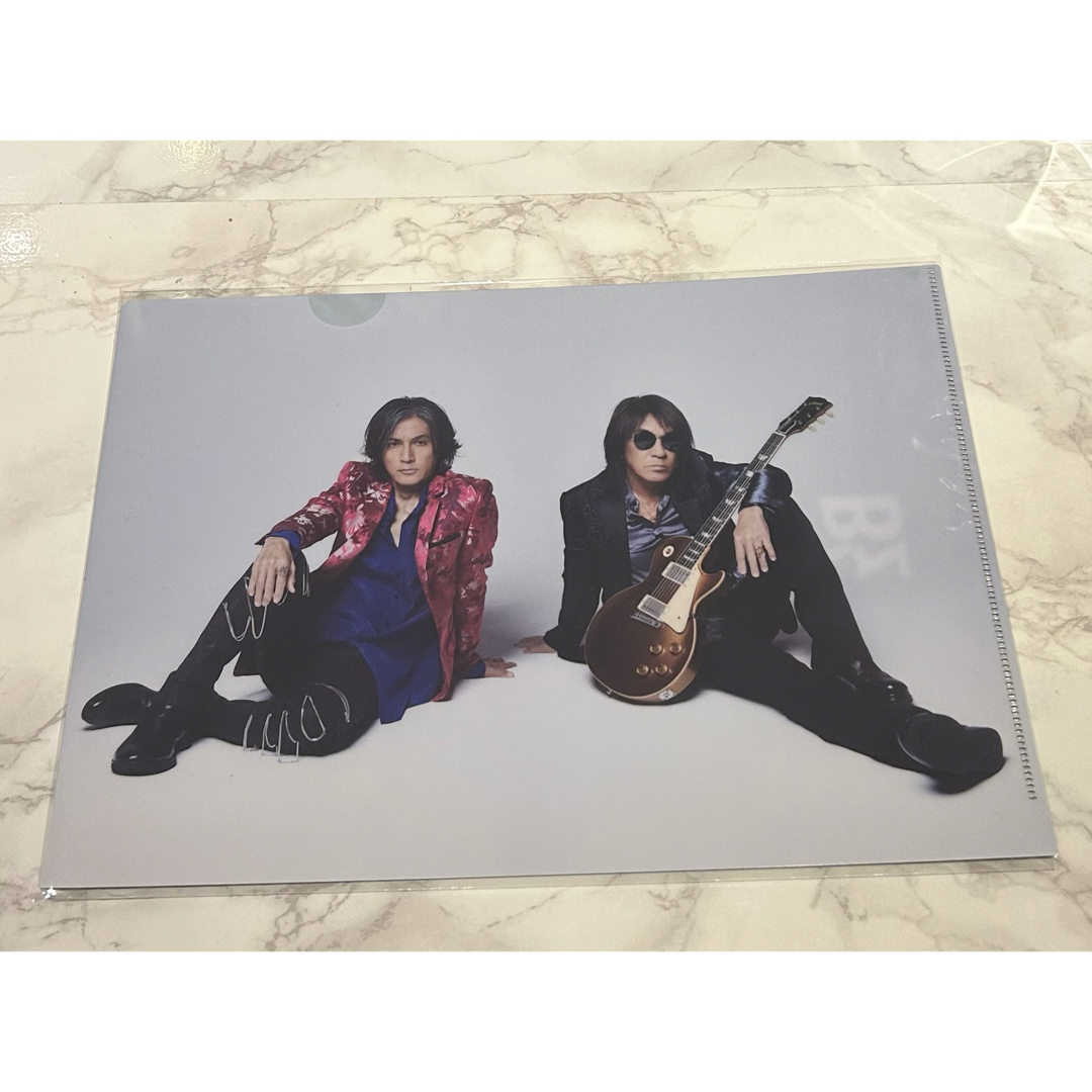 B'z HIGHWAY X クリアファイル エンタメ/ホビーのタレントグッズ(ミュージシャン)の商品写真