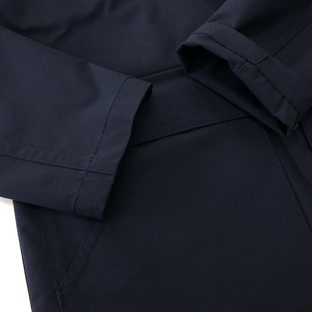 新品 チュウベイ 24SS 洗濯可 ストレッチ ノーカラー ブルゾン M 紺 メンズのジャケット/アウター(ノーカラージャケット)の商品写真