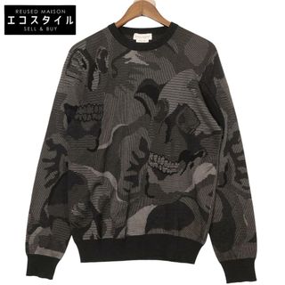 アレキサンダーマックイーン(Alexander McQueen)のアレキサンダーマックイーン 651185 20年製 ﾌﾞﾗｯｸ ｽｶﾙﾆｯﾄｾｰﾀｰ M(その他)