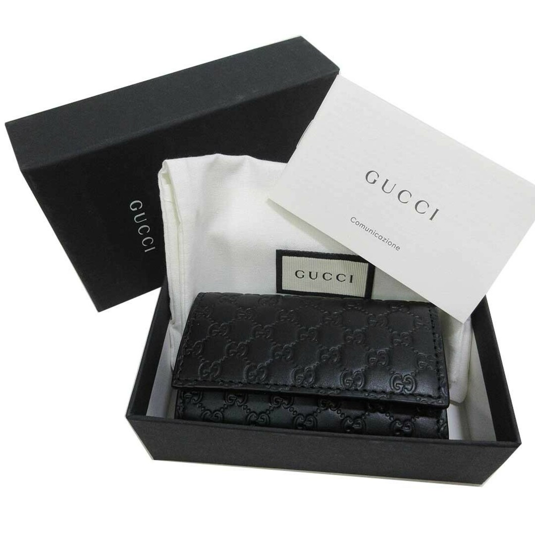 Gucci(グッチ)のGUCCI 6連キーケース 150402 BMJ1N 1000 メンズのファッション小物(キーケース)の商品写真