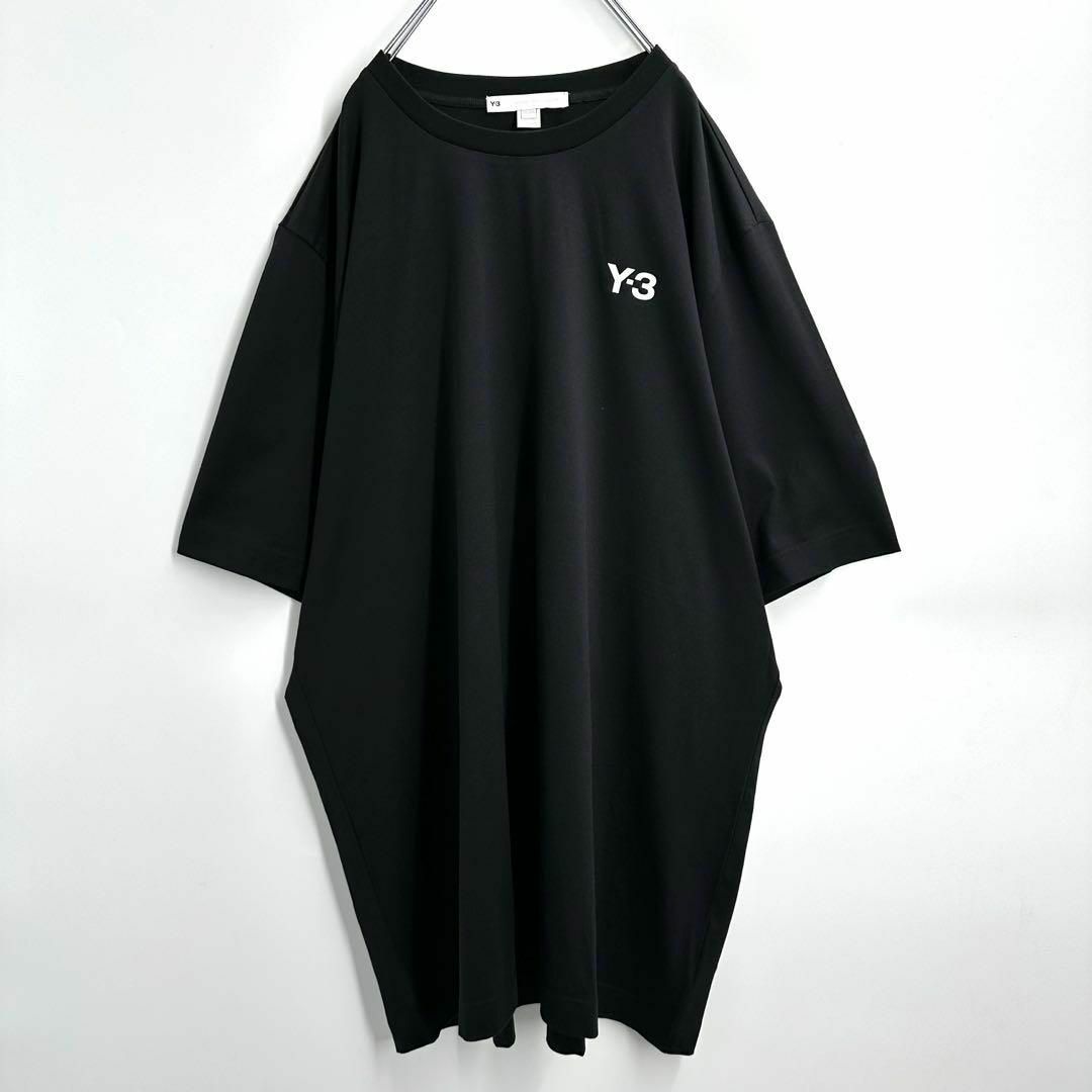 Y-3(ワイスリー)の【激レアサイズ2XL】Y-3 ワイスリー 20周年記念 バック 刺繍ロゴTシャツ メンズのトップス(Tシャツ/カットソー(半袖/袖なし))の商品写真