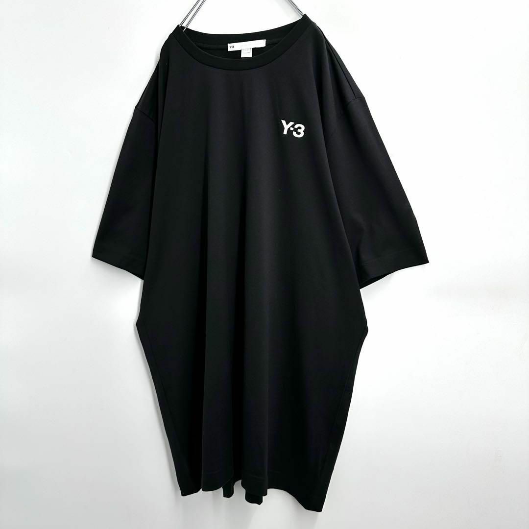 Y-3(ワイスリー)の【激レアサイズ2XL】Y-3 ワイスリー 20周年記念 バック 刺繍ロゴTシャツ メンズのトップス(Tシャツ/カットソー(半袖/袖なし))の商品写真