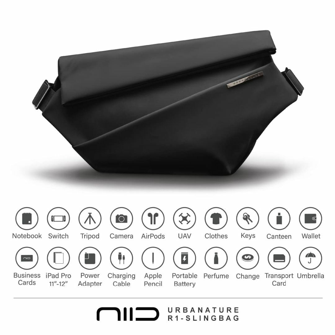 【在庫処分】[NIID] ニード ボディバッグ R1 URBANATURE スリ メンズのバッグ(その他)の商品写真