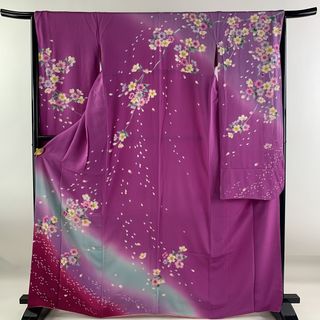 振袖 身丈167cm 裄丈65cm 正絹 美品 名品 【中古】(着物)