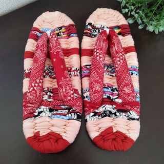 布ぞうり　ハンドメイド(その他)