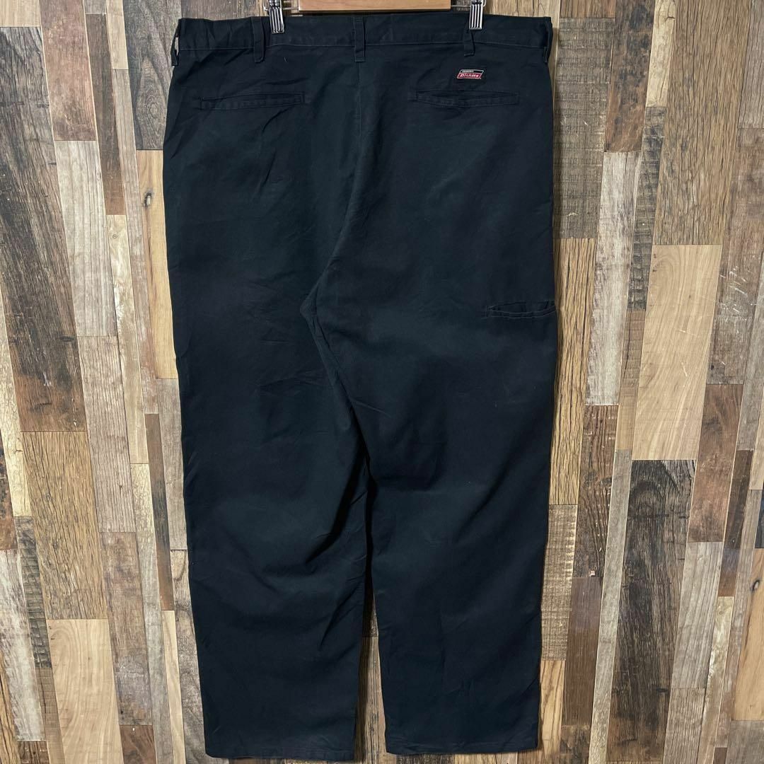 Dickies(ディッキーズ)のワーク ディッキーズ メンズ チノ ブラック ダブルニー 38 2XL パンツ メンズのパンツ(ワークパンツ/カーゴパンツ)の商品写真