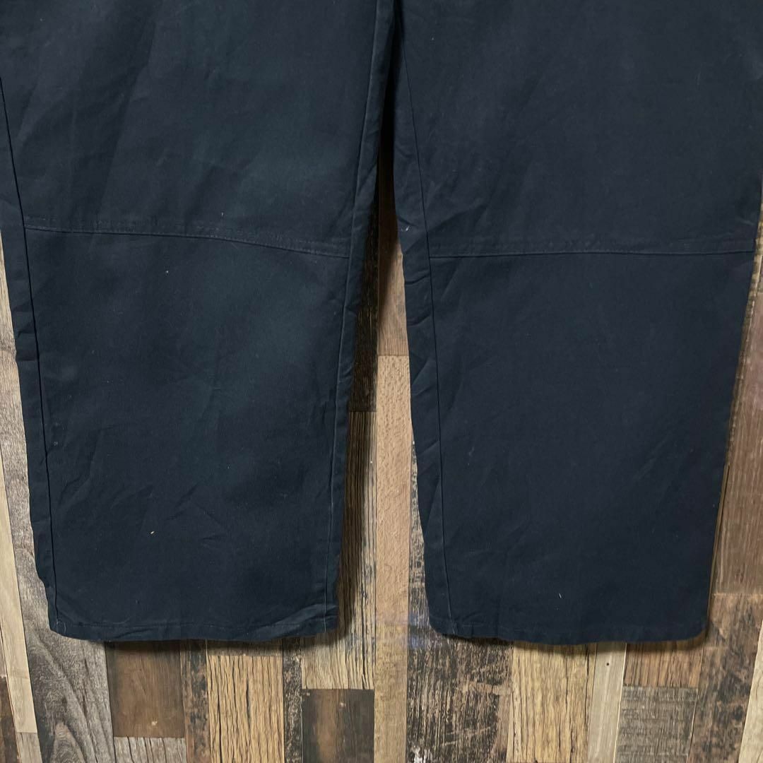 Dickies(ディッキーズ)のワーク ディッキーズ メンズ チノ ブラック ダブルニー 38 2XL パンツ メンズのパンツ(ワークパンツ/カーゴパンツ)の商品写真