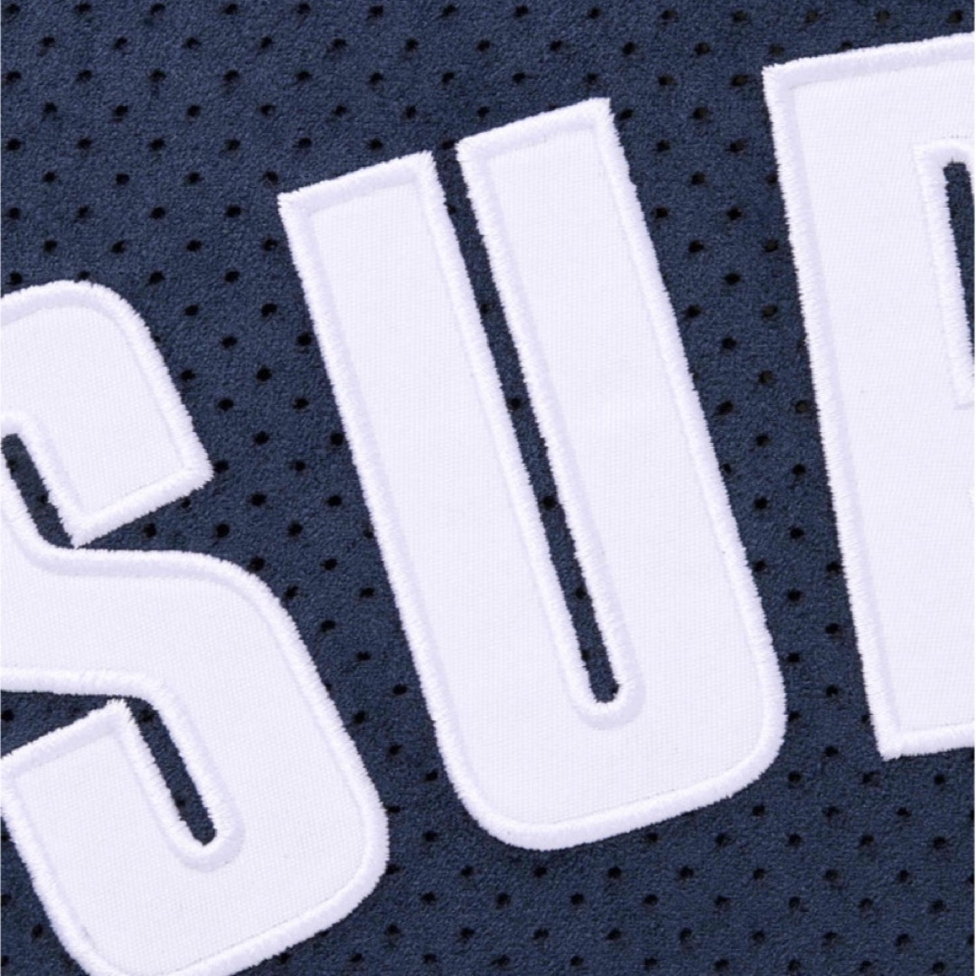 Supreme(シュプリーム)のSupreme Ultrasuede Mesh Baseball NAVY M メンズのトップス(シャツ)の商品写真