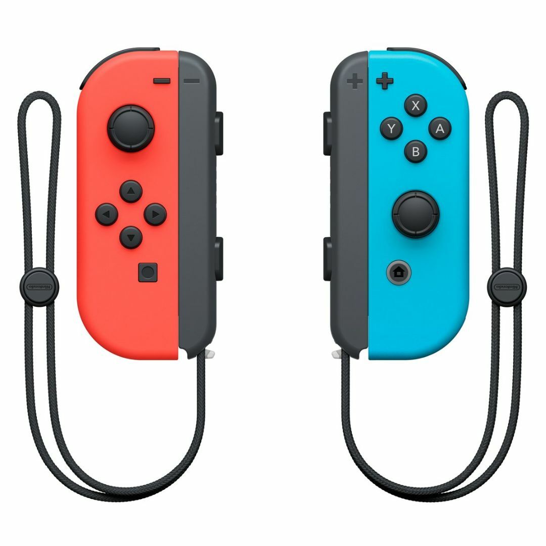 【色: ネオンレッド/ネオンブルー】【任天堂純正品】Joy-Con (L) ネオ エンタメ/ホビーのゲームソフト/ゲーム機本体(その他)の商品写真