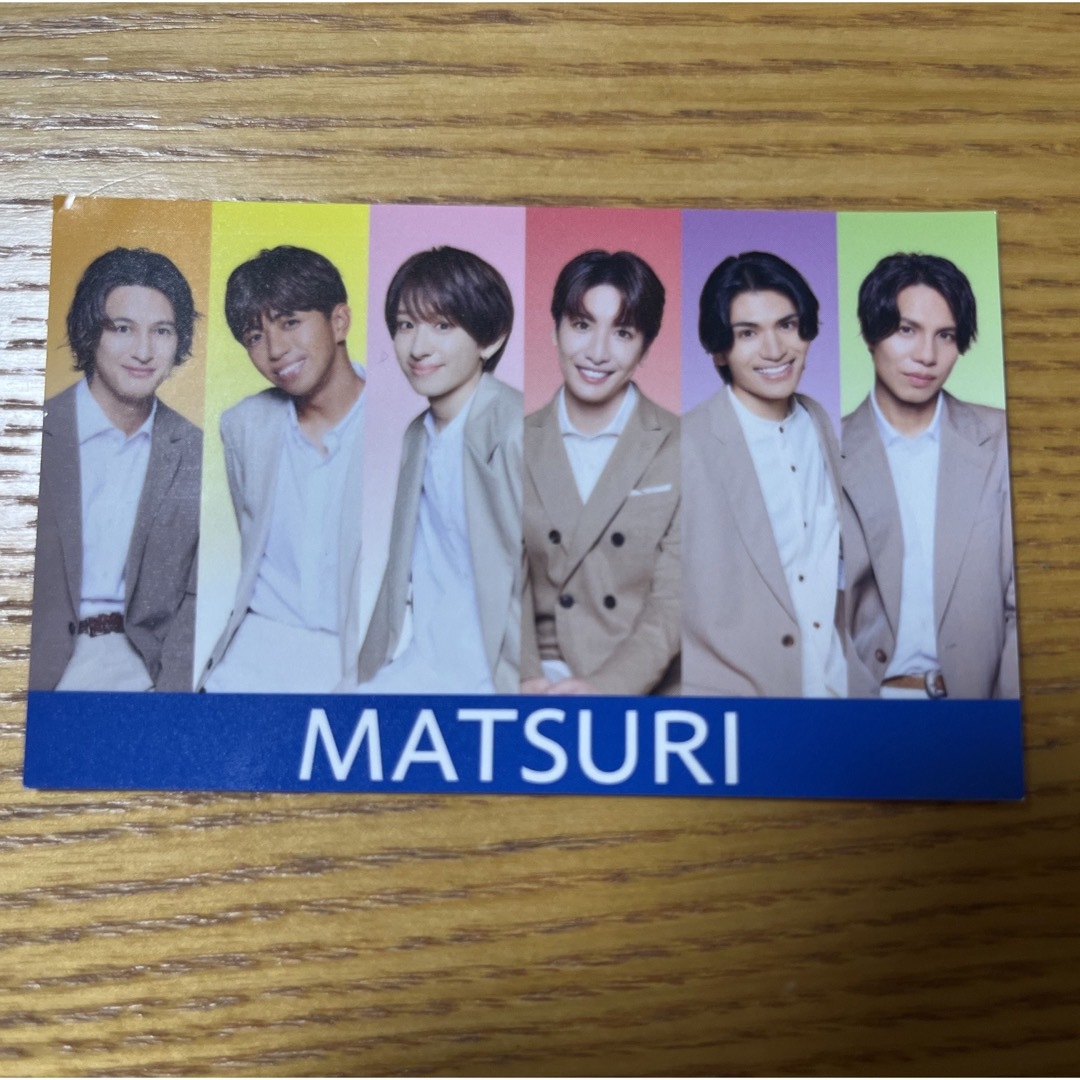 MATSURI ぽかぽか ステッカー エンタメ/ホビーのタレントグッズ(アイドルグッズ)の商品写真