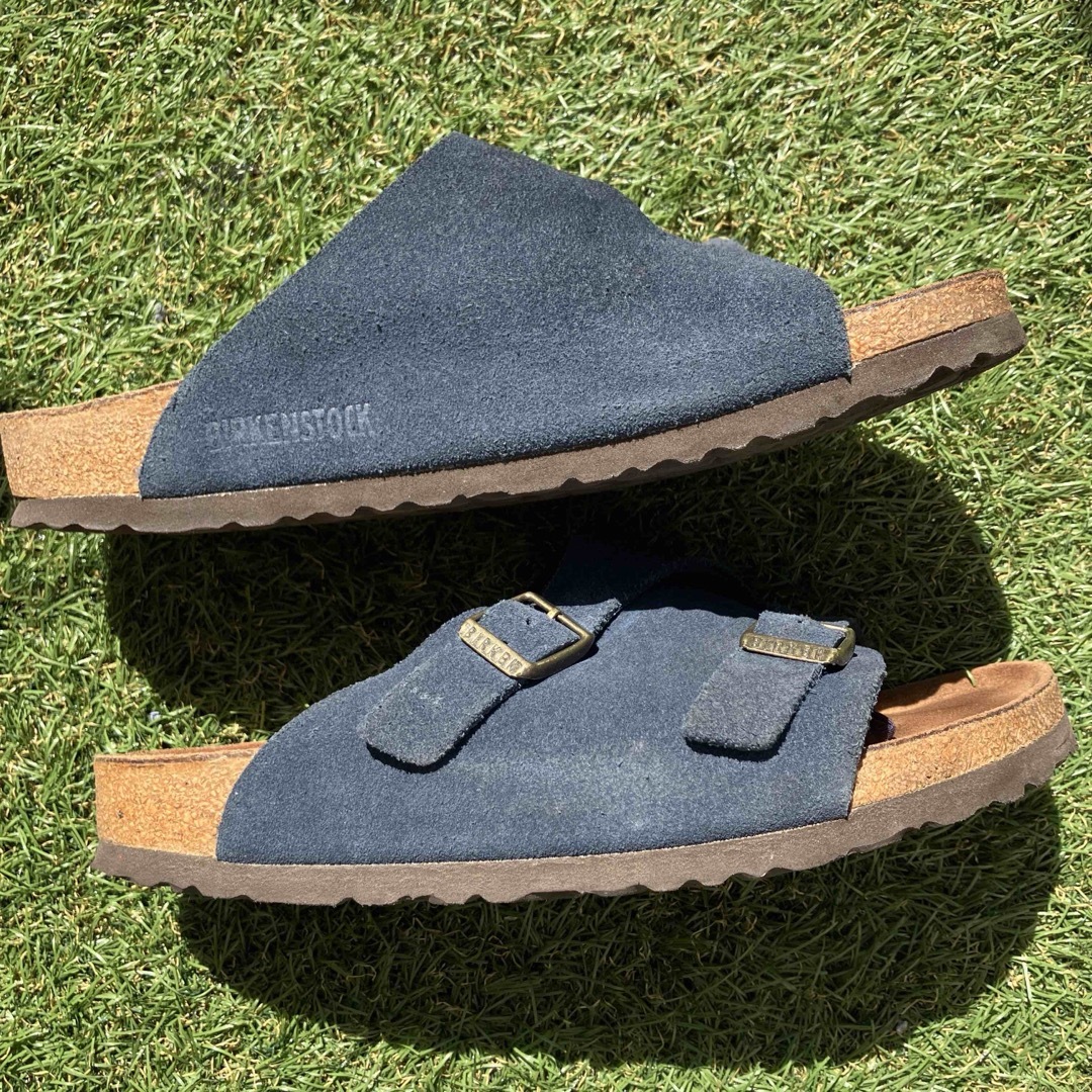 BIRKENSTOCK(ビルケンシュトック)のビルケンシュトック　チューリッヒ　38 スエード　ネイビー レディースの靴/シューズ(サンダル)の商品写真