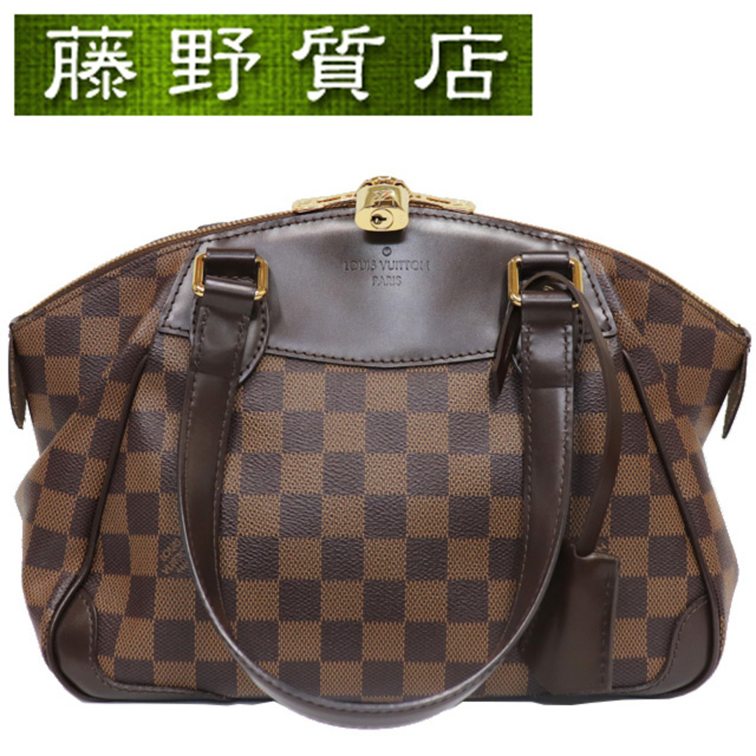 LOUIS VUITTON(ルイヴィトン)の(美品）ルイヴィトン LOUIS VUITTON ヴェローナ PM  ダミエ ブラウン ゴールド金具 N41117 8024 レディースのバッグ(ハンドバッグ)の商品写真