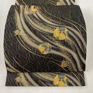 袋帯 美品 逸品 六通 正絹 【中古】(帯)