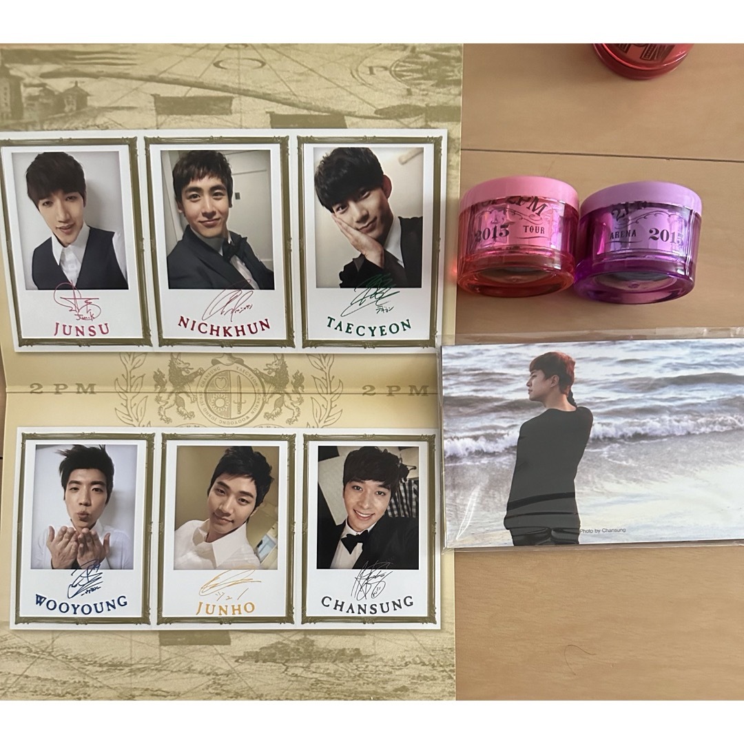 2PM(トゥーピーエム)の2PM   ポラフォトカード  テープ   フォトカード エンタメ/ホビーのCD(K-POP/アジア)の商品写真