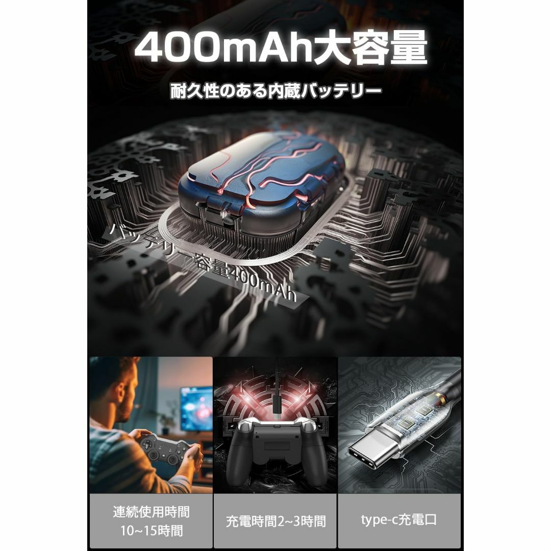 【色: 黒-02】Switch コントローラー 自動連射機能 3階段TURBO速 エンタメ/ホビーのゲームソフト/ゲーム機本体(その他)の商品写真