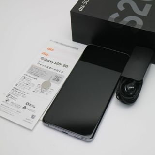 ギャラクシー(Galaxy)の新品同様 SCG02 Galaxy S20+ 5G コスミックグレー  SIMロック解除済み M444(スマートフォン本体)