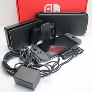 ニンテンドースイッチ(Nintendo Switch)の超美品 Nintendo Switch グレー  M444(家庭用ゲーム機本体)