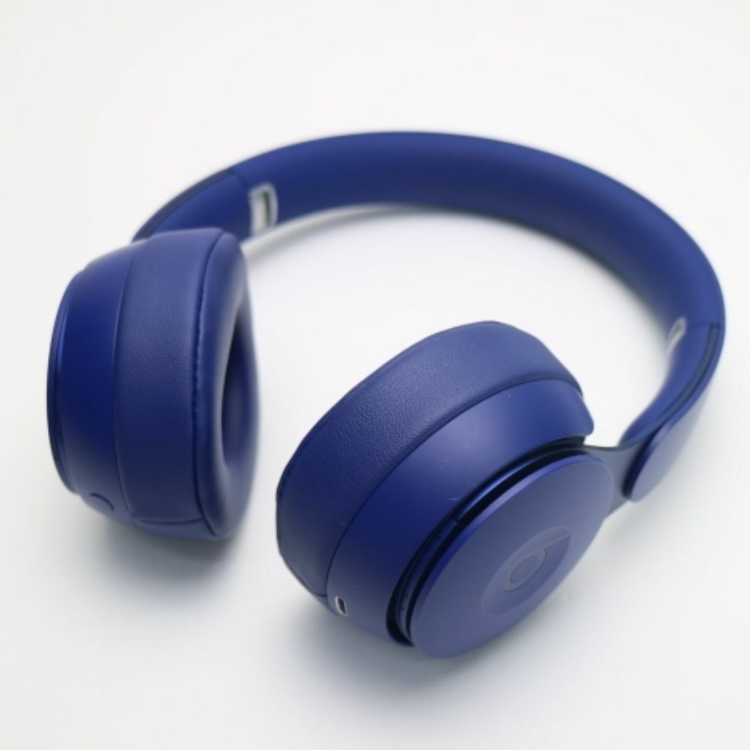 Beats by Dr Dre(ビーツバイドクタードレ)の超美品 Beats Solo Pro MRJA2FE/A ダークブルー M444 スマホ/家電/カメラのオーディオ機器(ヘッドフォン/イヤフォン)の商品写真