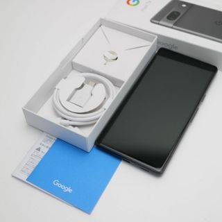 グーグルピクセル(Google Pixel)の新品同様 DoCoMo Google Pixel 7a 128GB チャコール M444(スマートフォン本体)