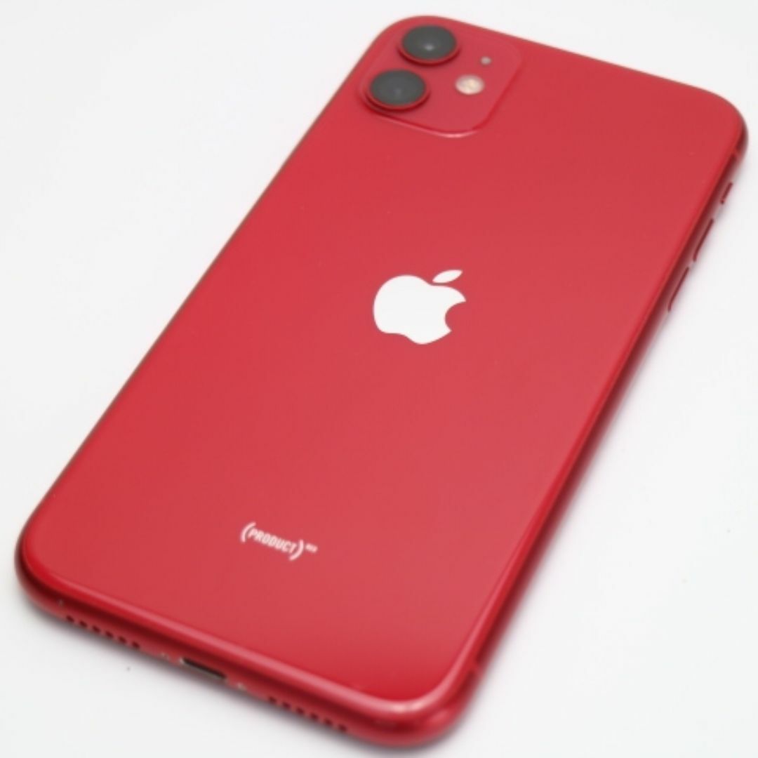 iPhone(アイフォーン)のSIMフリー iPhone 11 128GB プロダクトレッド  M444 スマホ/家電/カメラのスマートフォン/携帯電話(スマートフォン本体)の商品写真