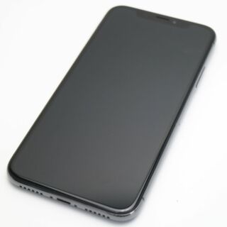 アイフォーン(iPhone)の超美品 SIMフリー iPhoneX 256GB スペースグレイ  M444(スマートフォン本体)