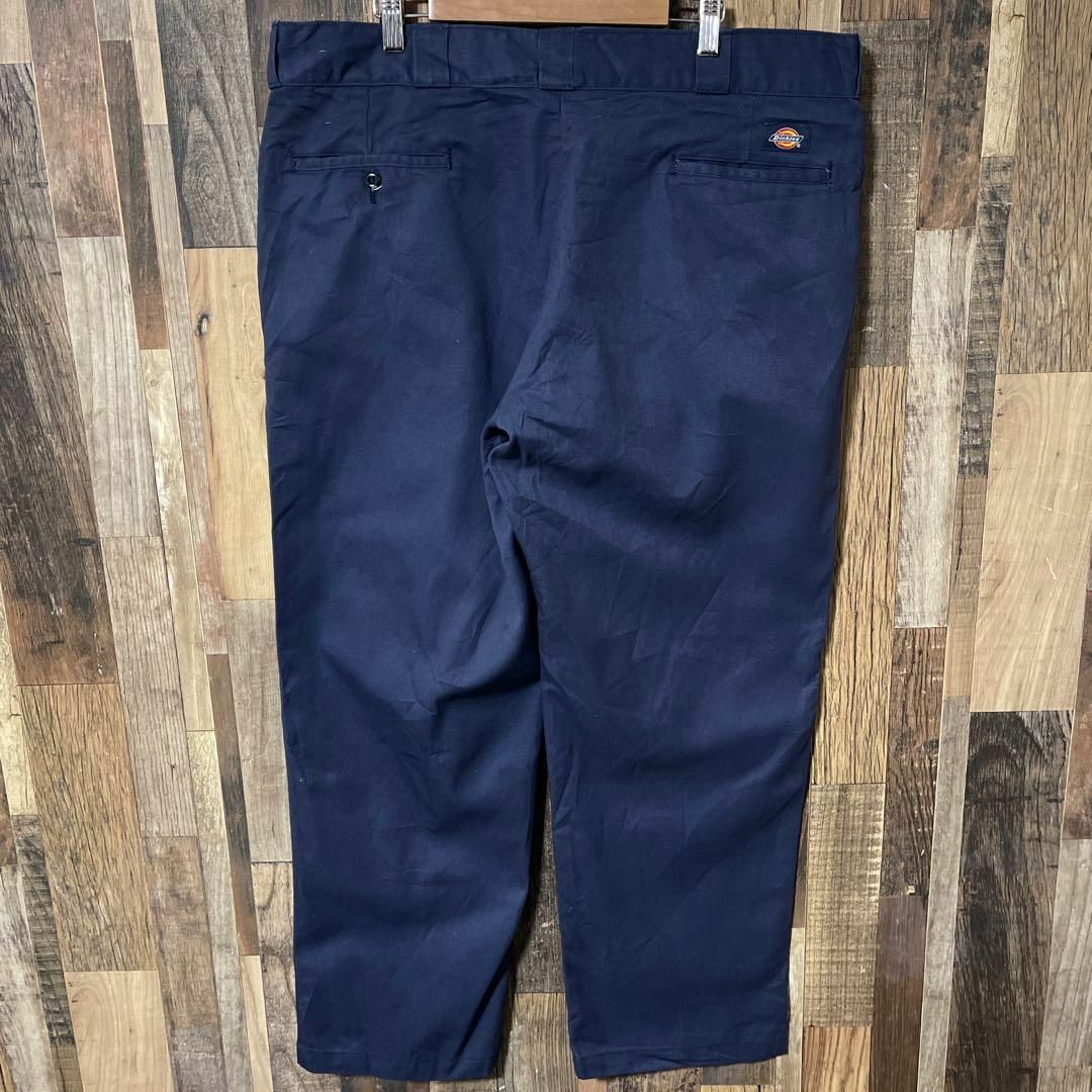 Dickies(ディッキーズ)のワーク ディッキーズ メンズ チノ 40 2XL ネイビー パンツ 古着 90s メンズのパンツ(ワークパンツ/カーゴパンツ)の商品写真