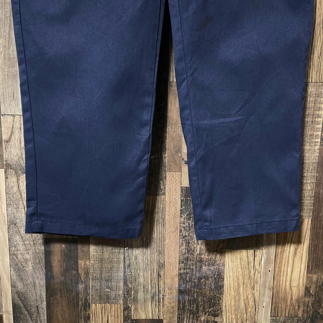 Dickies(ディッキーズ)のワーク ディッキーズ メンズ チノ 40 2XL ネイビー パンツ 古着 90s メンズのパンツ(ワークパンツ/カーゴパンツ)の商品写真