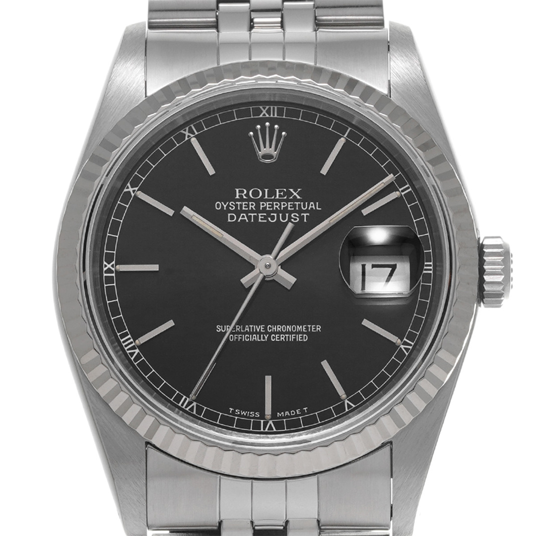 ROLEX(ロレックス)の中古 ロレックス ROLEX 16234 X番(1993年頃製造) ブラック メンズ 腕時計 メンズの時計(腕時計(アナログ))の商品写真