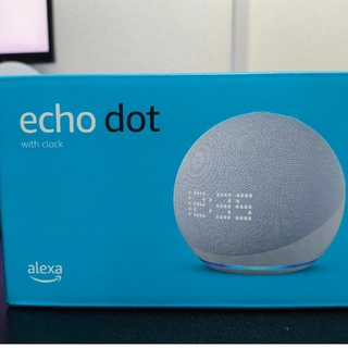 アマゾン(Amazon)のAmazon Echo Dot with clock エコードットウィズクロッ…(スピーカー)