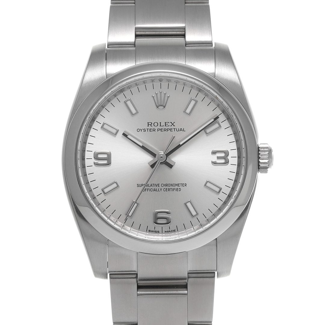 ROLEX(ロレックス)の中古 ロレックス ROLEX 114200 ランダムシリアル シルバー メンズ 腕時計 メンズの時計(腕時計(アナログ))の商品写真
