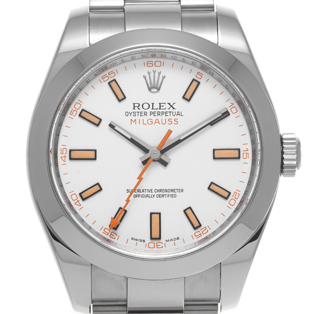 ROLEX(ロレックス)の中古 ロレックス ROLEX 116400 ランダムシリアル ホワイト メンズ 腕時計 メンズの時計(腕時計(アナログ))の商品写真