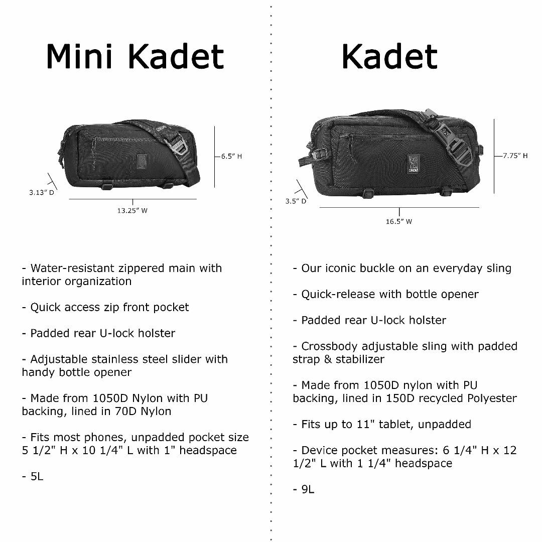 【在庫処分】[クローム] ボディバッグ MINI KADET/ミニ カデット R メンズのバッグ(その他)の商品写真