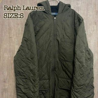 Ralph Lauren ラルフローレン　キルティングジャケット　カーキ　S