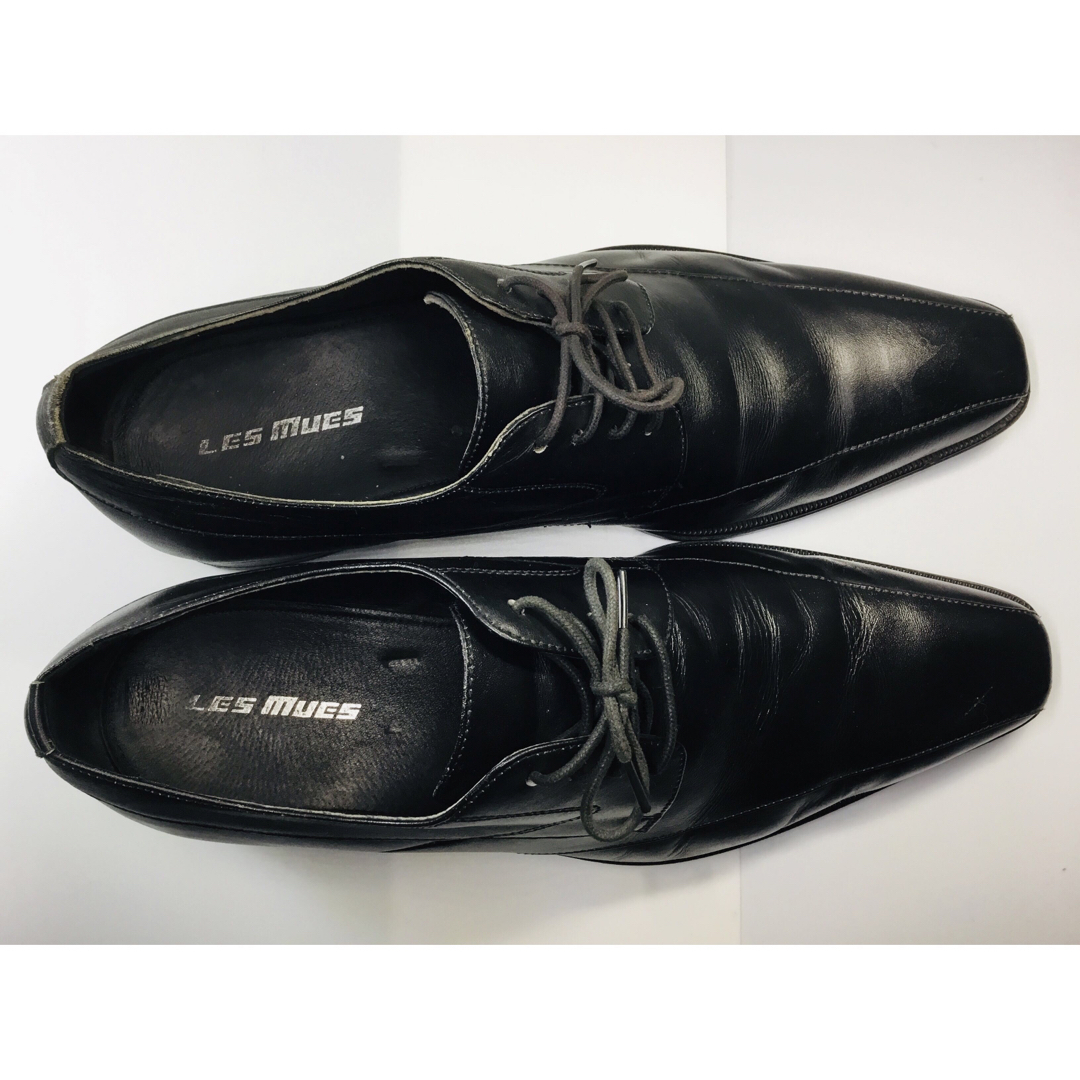 AOKI(アオキ)の【走れる革靴】 26.5cm 3E 超軽量 制菌はっ水加工 黒 LES MUES メンズの靴/シューズ(ドレス/ビジネス)の商品写真