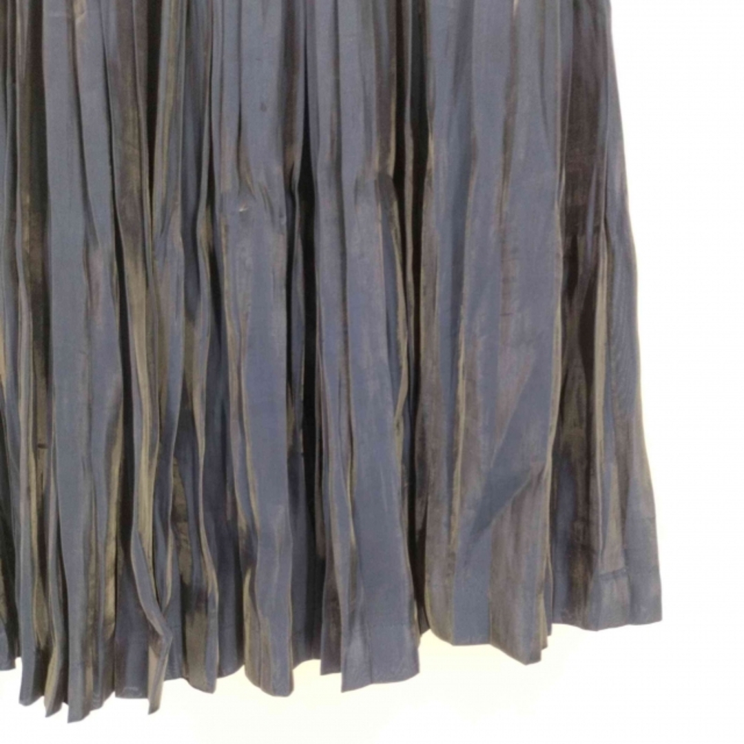 LE CIEL BLEU(ルシェルブルー)のLE CIEL BLEU(ルシェルブルー) コントラストプリーツスカート フレア レディースのスカート(その他)の商品写真