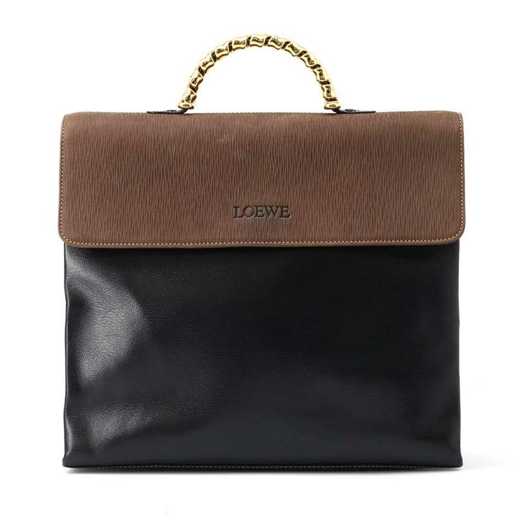 LOEWE(ロエベ)のロエベ ハンドバッグ ベラスケス レザー LOEWE 2wayショルダーバッグ 黒 レディースのバッグ(ハンドバッグ)の商品写真