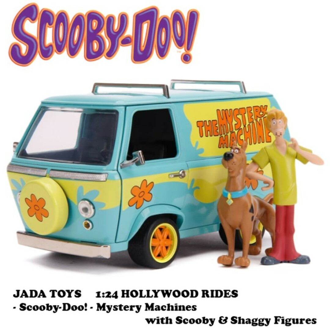 SCOOBY-DOO ! MYSTERY MACHINE w/SHAGGY エンタメ/ホビーのおもちゃ/ぬいぐるみ(ミニカー)の商品写真