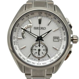 セイコー(SEIKO)のSEIKO セイコー BRIGHTZ ブライツ ソーラー メンズ 電波時計 SAGA283 (8B63-0AV0) 中古 送料無料 H４(腕時計(アナログ))