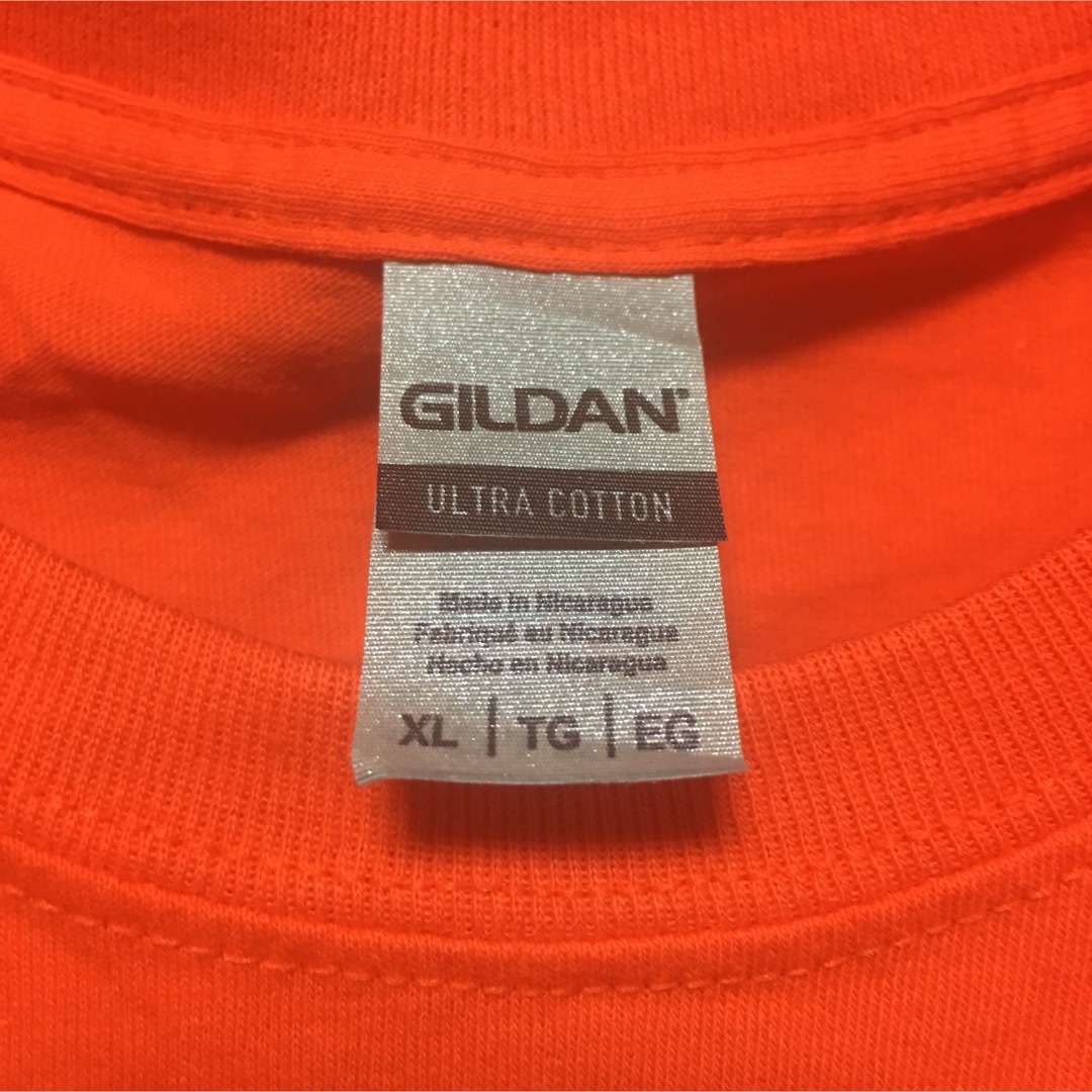 GILDAN(ギルタン)の新品 GILDAN ギルダン 半袖Tシャツ ポケット付き オレンジ XL メンズのトップス(Tシャツ/カットソー(半袖/袖なし))の商品写真