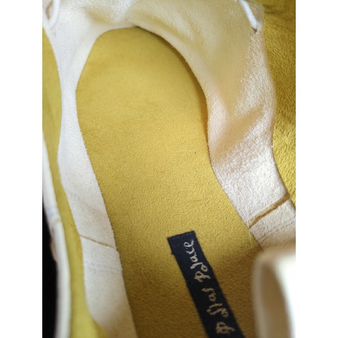 新品 Pal’las Palace U-DOT レザー フラットシューズ 山羊革 レディースの靴/シューズ(その他)の商品写真
