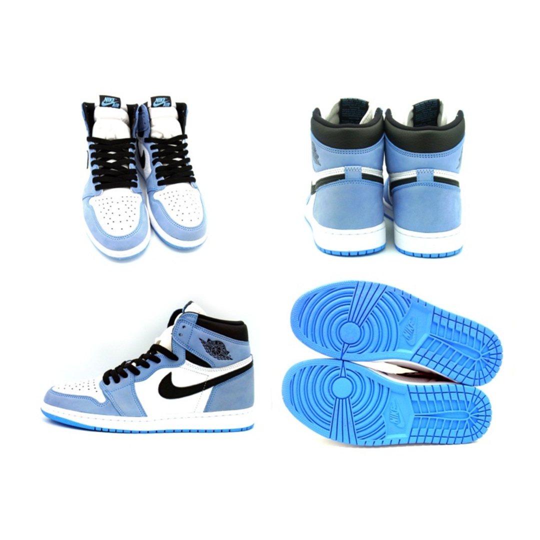 NIKE(ナイキ)のナイキ NIKE ■ 【 AIR JORDAN 1 HIGH OG University Blue 555088 134 】 エア ジョーダン 1 ハイ ユニバーシティ ブルー スニーカー f21931 メンズの靴/シューズ(スニーカー)の商品写真