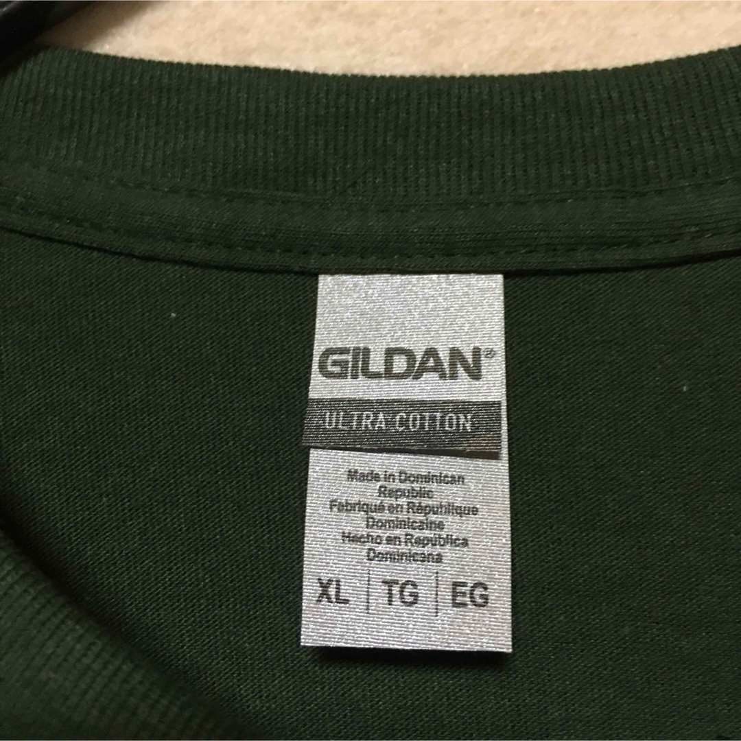 GILDAN(ギルタン)の新品 GILDANギルダン 半袖Tシャツ ポケット付き フォレストグリーン XL メンズのトップス(Tシャツ/カットソー(半袖/袖なし))の商品写真