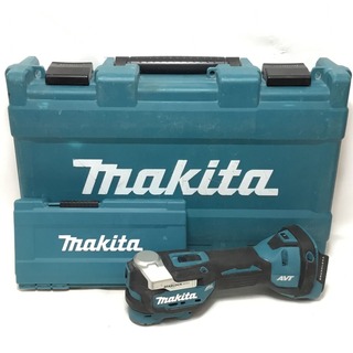 Makita - ΘΘMAKITA マキタ マルチツール 18v ケース・ アタッチメント付 コードレス式 程度B TM52D ブルー