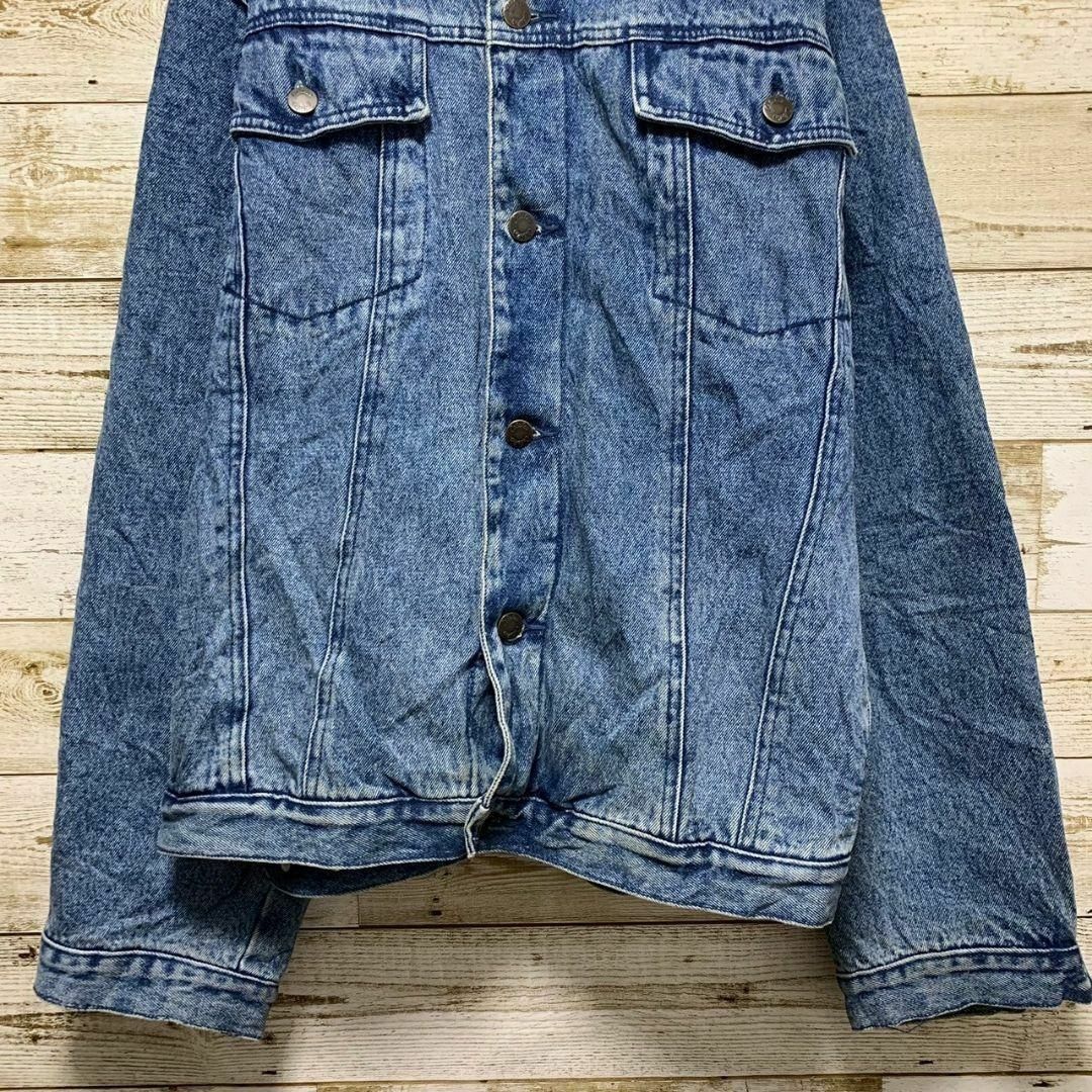 【w154】USA古着カベラス90s00s旧タグ当時物デニムジャケットジージャン メンズのジャケット/アウター(Gジャン/デニムジャケット)の商品写真