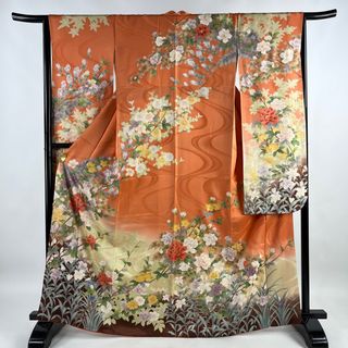 振袖 身丈168cm 裄丈64cm 正絹 名品 【中古】(着物)