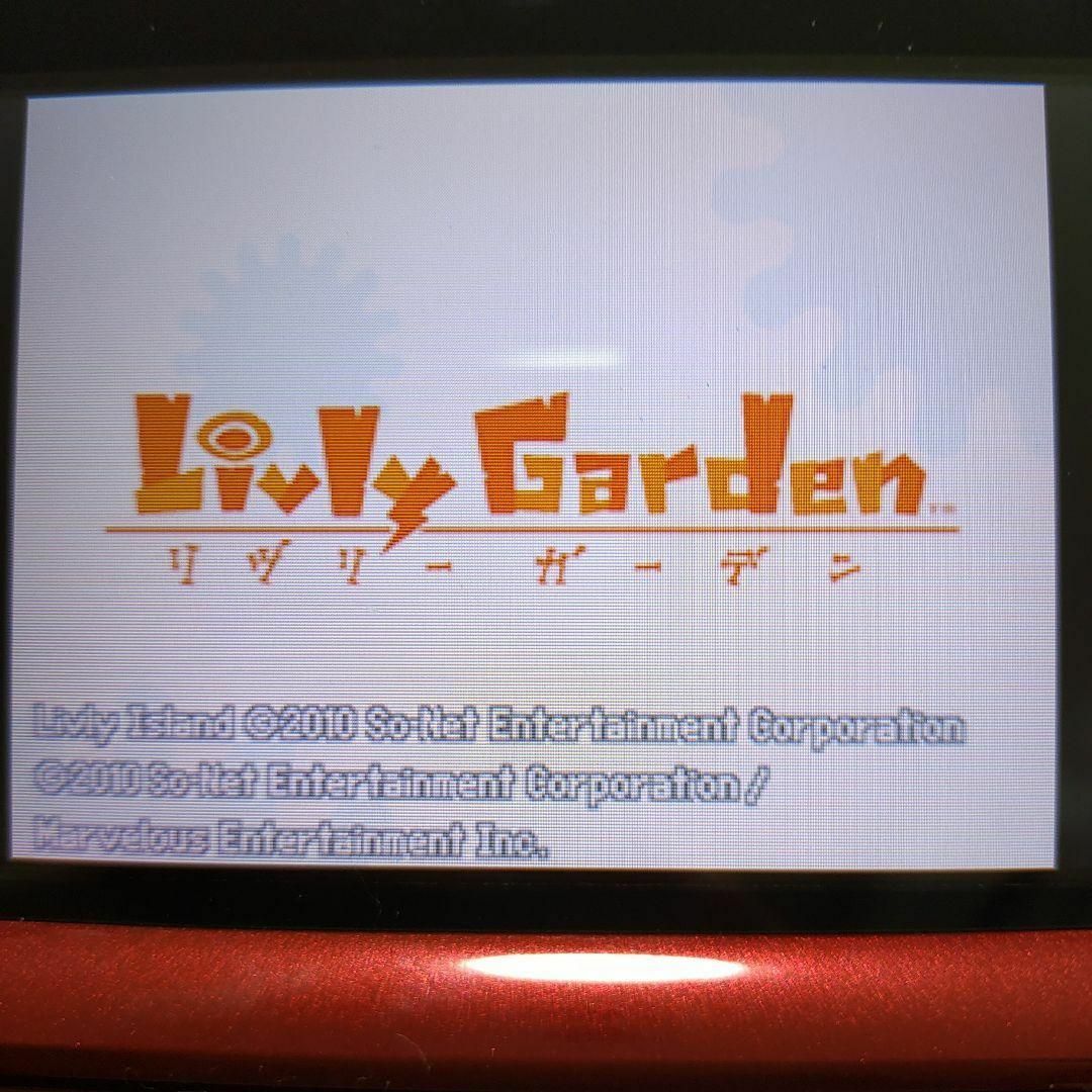 ニンテンドーDS(ニンテンドーDS)のLivly Garden エンタメ/ホビーのゲームソフト/ゲーム機本体(携帯用ゲームソフト)の商品写真