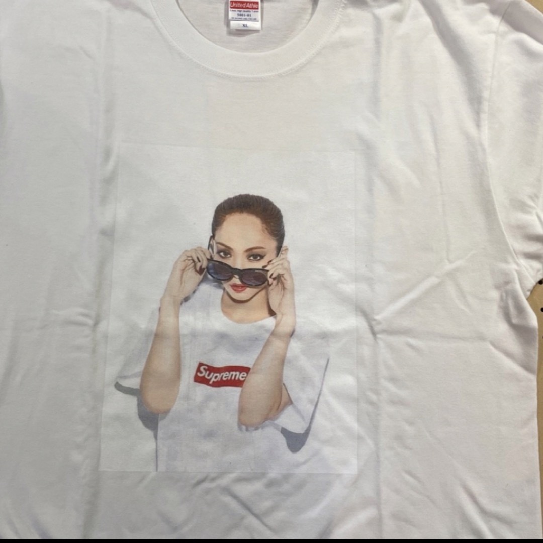 安室奈美恵　tシャツ 新品　レア　XL メンズのトップス(Tシャツ/カットソー(半袖/袖なし))の商品写真